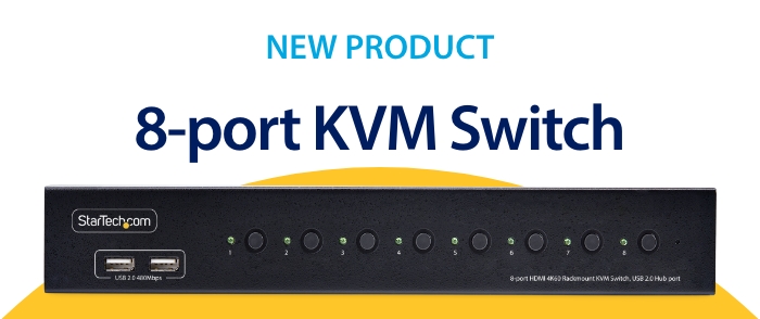 Product Announcement - 8-port KVM